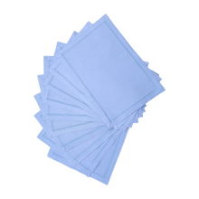 Load image into Gallery viewer, Vintage French Blue Textile Placemats - Set Of 10