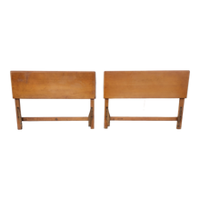 Load image into Gallery viewer, vintage mid-century modern heywood wakefield twin sized headboards for refinishing - a pair at EclecticCollective.com - Main Product Photo