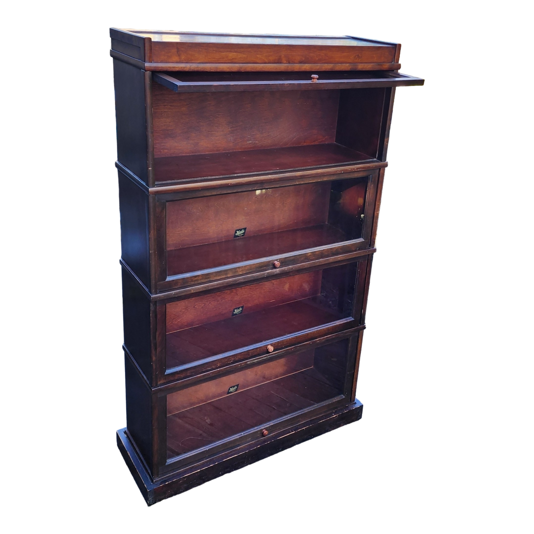 Antique barrister's bookcase at EclecticCollective.com - Main Product Photo