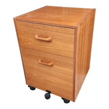 Load image into Gallery viewer, Vintage Mid-Century Modern Danish Modern Style Rolling Modular File Cabinet