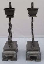 Load image into Gallery viewer, Antique Chinese Wedding Candlesticks - a Pair