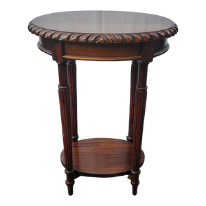 Vintage Highly Figured Mahogany Occasional Plant Stand Side Table