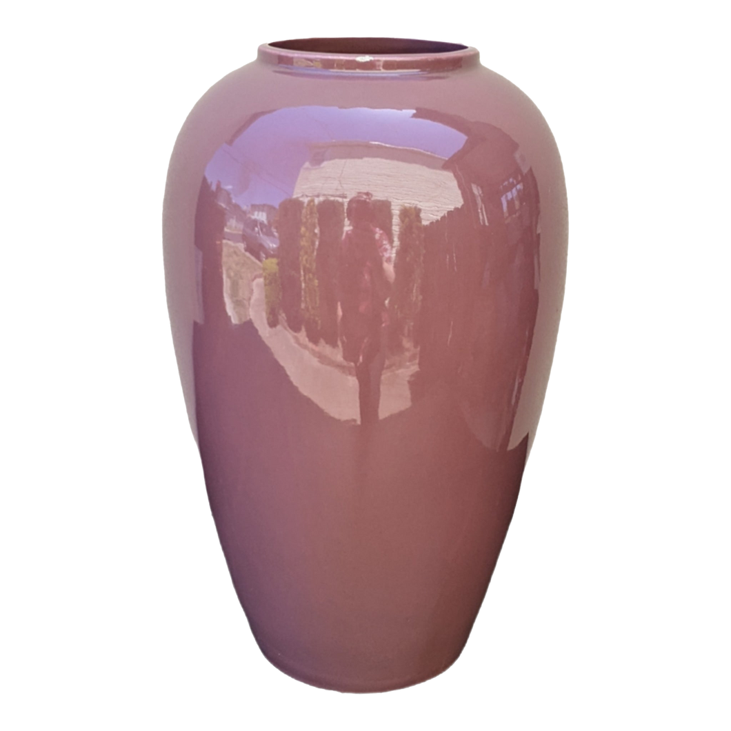 COMING SOON - Vintage Postmodern Mauve Pink Ceramic Royal Haeger Vase
