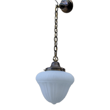 Load image into Gallery viewer, Vintage Pendant Schoolhouse Light Fixture