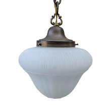 Load image into Gallery viewer, Vintage Pendant Schoolhouse Light Fixture
