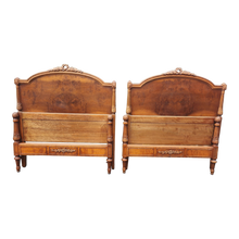 Load image into Gallery viewer, Vintage Twin Headboard and Footboards - a Pair