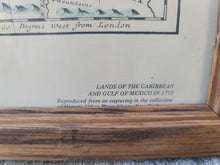 Load image into Gallery viewer, 1990s Gulf of Mexico Reproduction Map