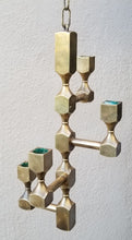 Load image into Gallery viewer, Lars Bergsten for Gussum Solid Brass Hanging Candelabra