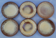 Load image into Gallery viewer, Vintage Frankoma &quot;Mayan Aztec Desert Gold&quot; Bread and Butter B&amp;b Plates - Set of 6