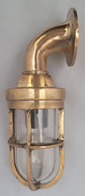 Load image into Gallery viewer, Vintage Nautical Brass Wall Sconce