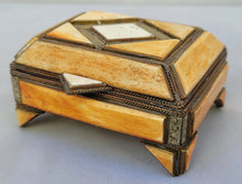 Load image into Gallery viewer, Bone and Stone Moroccan Jewelry Box