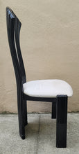 Load image into Gallery viewer, SOLD - Vintage Italian Modern Black Lacquer Desk or Occasional Chair