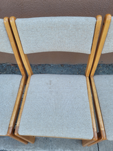 Load image into Gallery viewer, Vintage Danish Meets Postmodern Era Dining Chairs - Set of 4