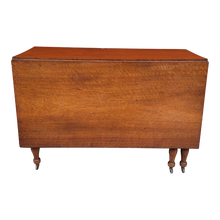 Load image into Gallery viewer, Antique Early American Colonial Gate-Leg Drop-Leaf Dining Table