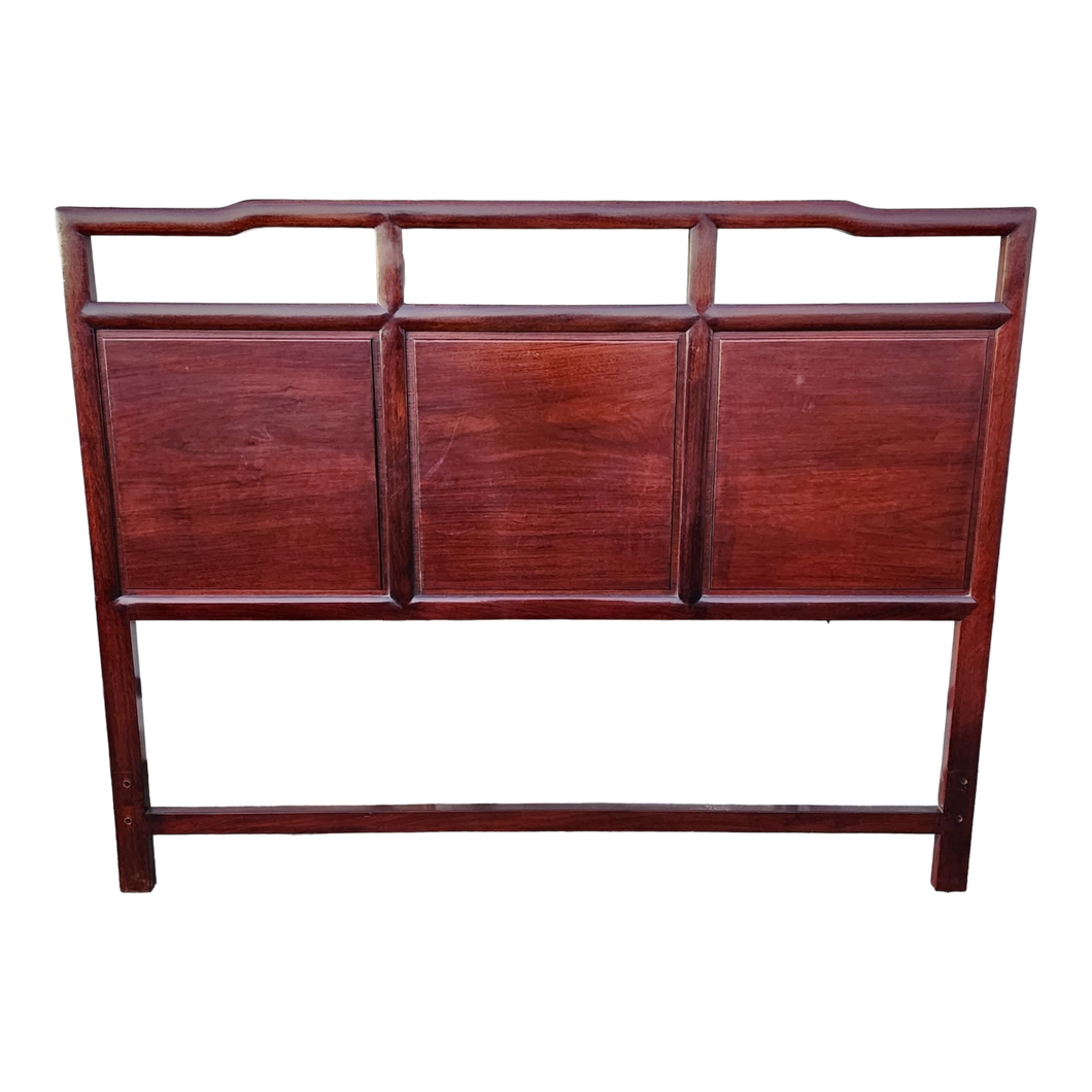 Vintage Chinese queen-sized headboard at EclecticCollective.com - Main Product Photo