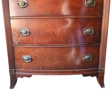 Load image into Gallery viewer, Vintage Federal Style Tallboy Drexel Dresser