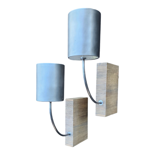 Arteriors Flynn Modern Shelf Or Wall Sconces  - A Pair at EclecticCollective.com - Main Product Photo