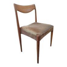 Load image into Gallery viewer, Vintage Danish Modern Rastad and Relling Bambi Gustav Bahus Dining Chair