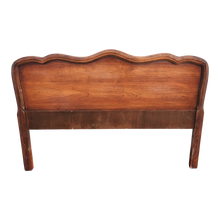 Load image into Gallery viewer, Vintage Simple Scalloped French Provincial Full Sized Headboard