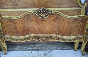 Vintage French Rococo Revival Style Twin Beds - a Pair