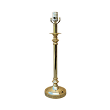 Load image into Gallery viewer, Vintage Brass Buffet Candlestick Lamp