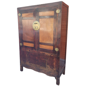 Antique Chinese Country Antique Wedding Cabinet