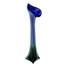 Load image into Gallery viewer, Vintage Jack in the Pulpit Vase in Cobalt Blue, Emerald Green, and White