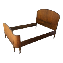Load image into Gallery viewer, SOLD - Vintage French Curved Footboard Full Size Bedframe