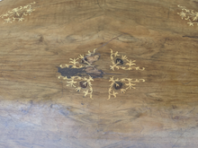Load image into Gallery viewer, Late 19th Century Antique Hybridized Inlaid Victorian and Empire Coffee Table