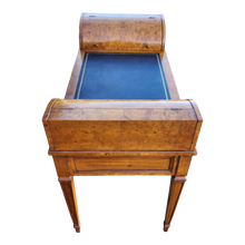 Load image into Gallery viewer, Vintage Burlwood Leather Topped Desk by Drexel