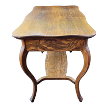 Load image into Gallery viewer, Antique Quartersawn Tiger Oak Library Table
