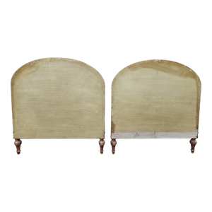 Early 20th Century French Neoclassical Handpainted Twin Headboards - a Pair