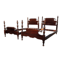 Load image into Gallery viewer, Vintage Jenny Lind Style Twin Beds - a Pair