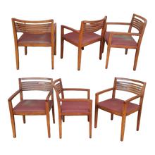 Load image into Gallery viewer, Vintage Postmodern Ricchio for Knoll Armchairs - Set of 6