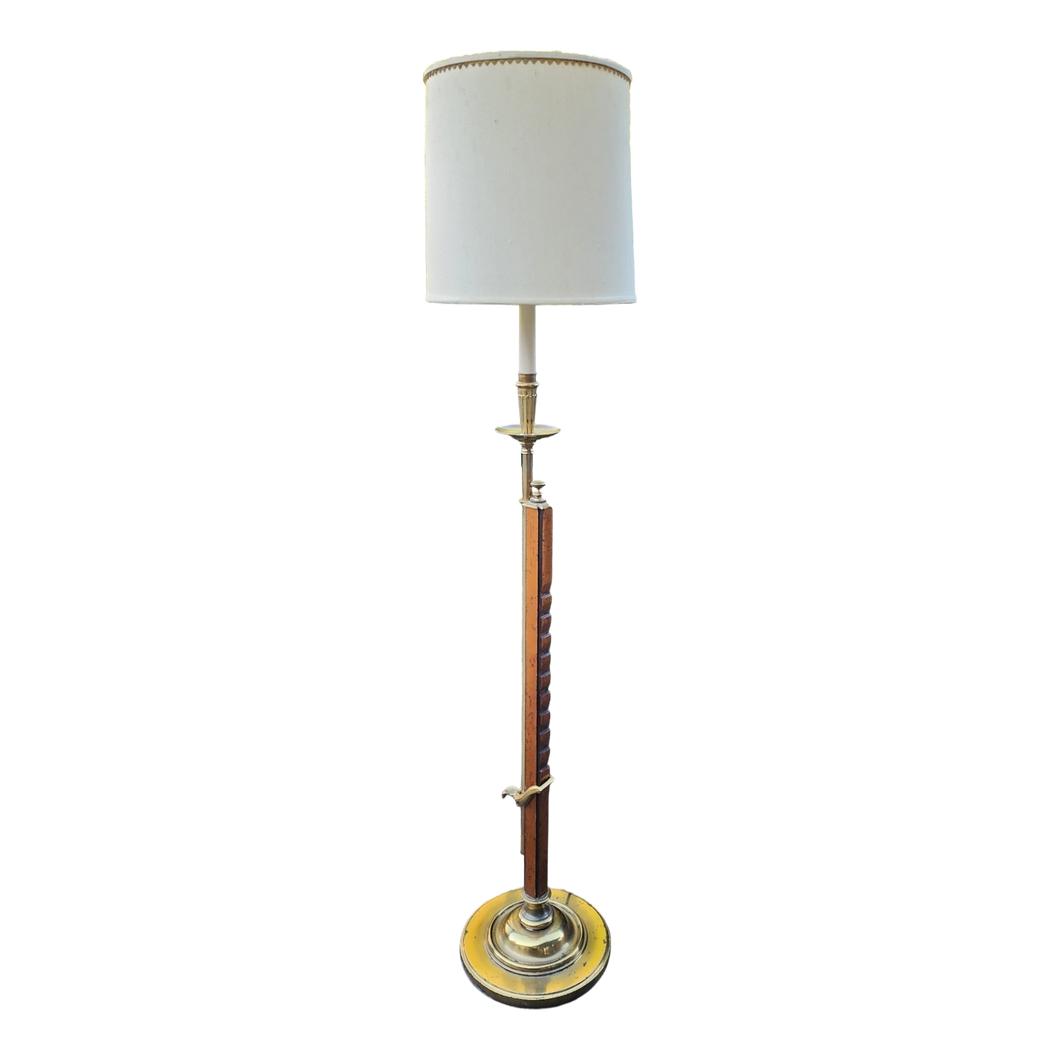 Vintage Industrial Stiffel Adjustable Height Floor Lamp By Stiffel - Main Product Photo - EclecticCollective.com