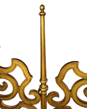 Load image into Gallery viewer, Vintage Gold Gilt King Sized Maximalist Hollywood Regency King Sized Headboard by Heritage
