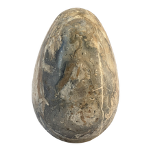 Load image into Gallery viewer, COMING SOON - Late 20th Century Brown Agate Stone Decorative Accent Egg