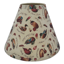 Load image into Gallery viewer, SOLD - Late 20th Century Rustic Hunting Lodge Duck Motif Lamp Shade