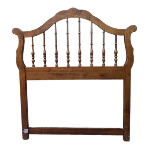 Vintage Lexington French Provincial Spindle Twin Headboard