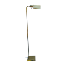 Load image into Gallery viewer, Vintage Brass Adjustable Height Pharmacy Lamp With Rectangular Base