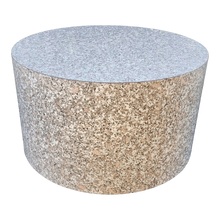 Load image into Gallery viewer, Vintage Postmodern Faux Marble Speckled Round  Laminate Coffee Table