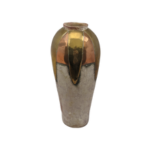 Load image into Gallery viewer, COMING SOON - Vintage Brass and Copper Clad Terra Cotta Amphora Reproduction Vase
