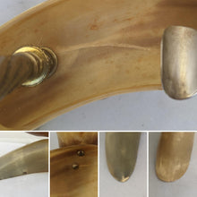 Load image into Gallery viewer, COMING SOON - Vintage Cow Horn Ashtray Lamp