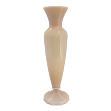 Load image into Gallery viewer, Vintage Early 20th Century Pink Flower Vase in Crown Tuscan Pattern by Cambridge Glass