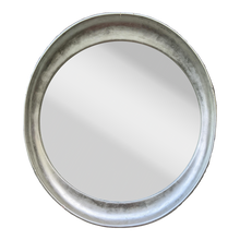 Load image into Gallery viewer, COMING SOON - Vintage Empire Style City Antiques Reproductions of Los Angeles Silver Leaf Oval Wall Mirror