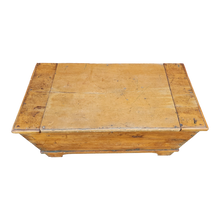 Load image into Gallery viewer, Antique Primitive Patinated Pine Blanket Chest