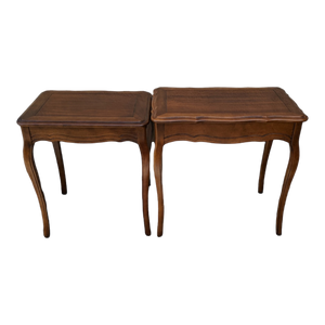 Vintage French Provincial Nesting Tables - a Pair