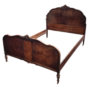 Vintage Jacobean French Full Bed