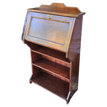Load image into Gallery viewer, Antique Classic Secretary Desk with Bookcase Base