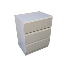 Load image into Gallery viewer, Vintage Postmodern Lane White Lacquered Nightstand
